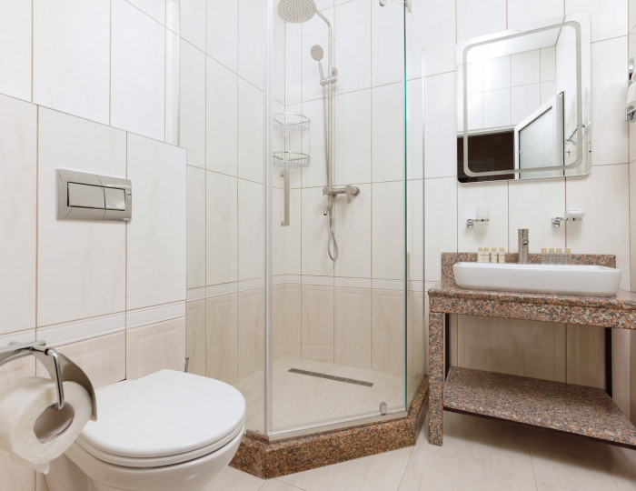 Делюкс 2-м с 2-мя доп.местами Бетон - Курортный отель «Славянка»