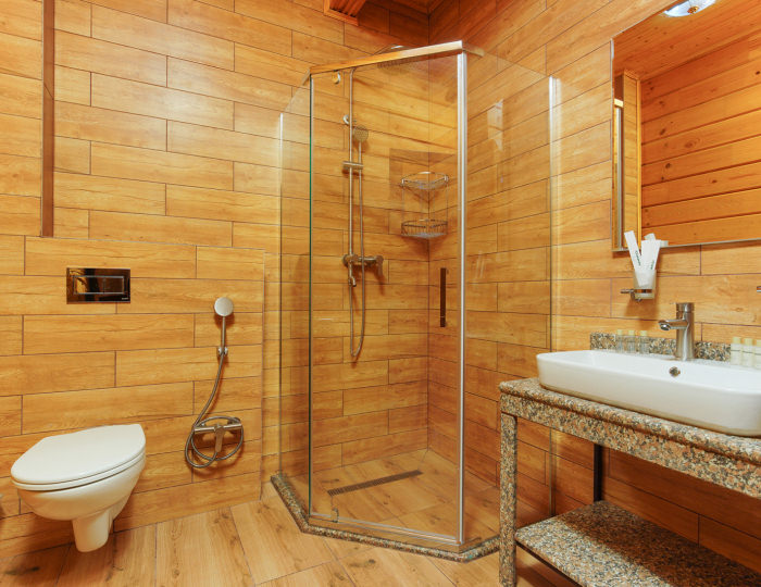 Делюкс 2-местный деревянный 1 этаж с 3-мя доп.местами - Курортный отель «Славянка»