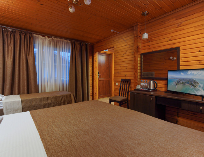 Коттедж 2-местный с дополнительным местом кровать - Курортный отель «Славянка»