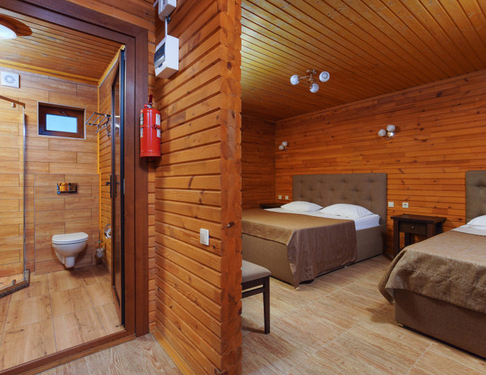 Коттедж 2-местный с дополнительным местом кровать - Курортный отель «Славянка»