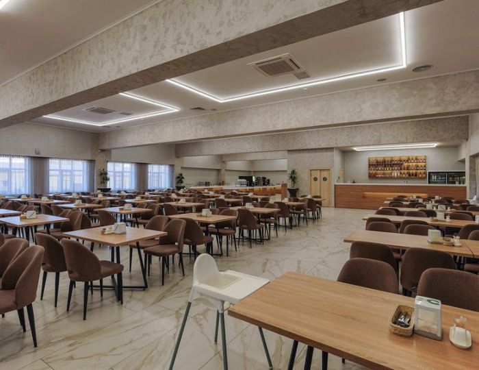 Обеденный зал - Курортный отель «Славянка»